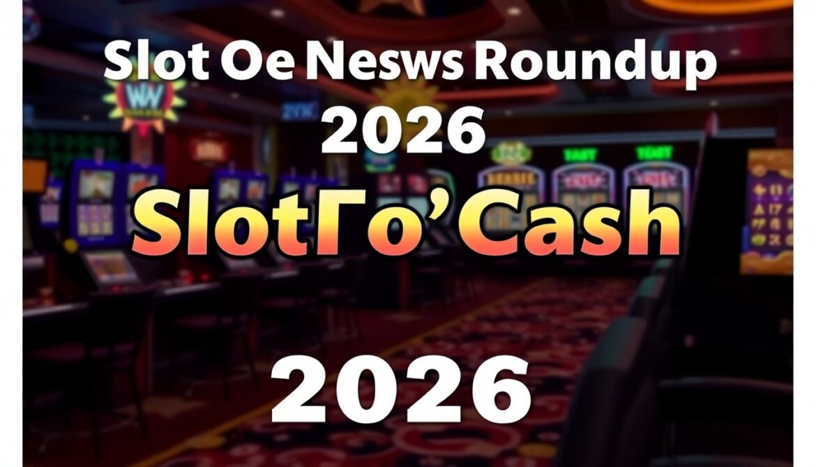 SlotO’Cash News Roundup 2026: Latest Updates, Security Alerts, And Player Tips topicsolutions slotocash casino news
