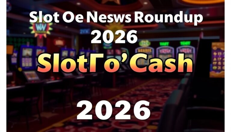 SlotO’Cash News Roundup 2026: Latest Updates, Security Alerts, And Player Tips topicsolutions slotocash casino news