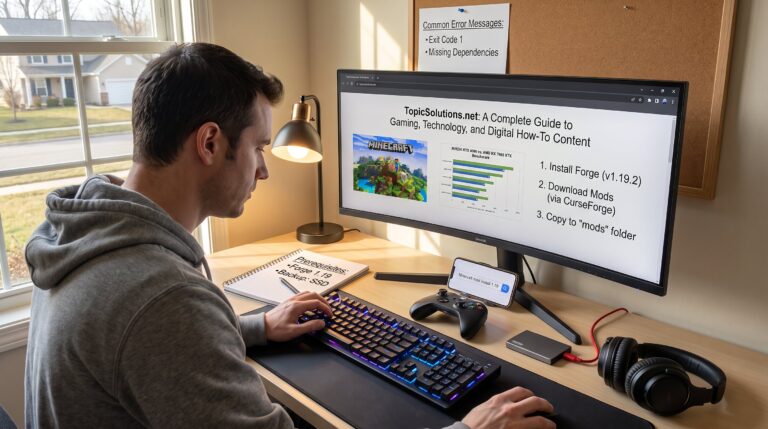 TopicSolutions.net: A Complete Guide to Gaming, Technology, and Digital How-To Content TopicSolutions.net: A Complete Guide to Gaming, Technology, and Digital How-To Content